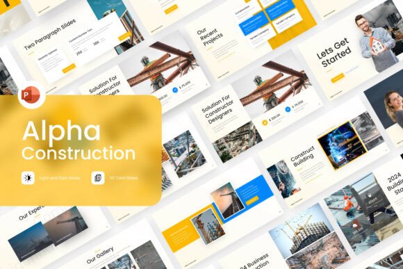 Alpha Construction PowerPoint Template: Build Presentations That Stand Up to Real-World Demands
