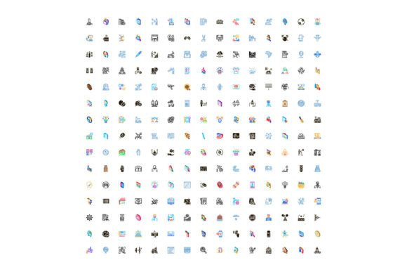 Diverse Business, Technology, Finance, T: Practical Icon Sets for Real-World Workflows