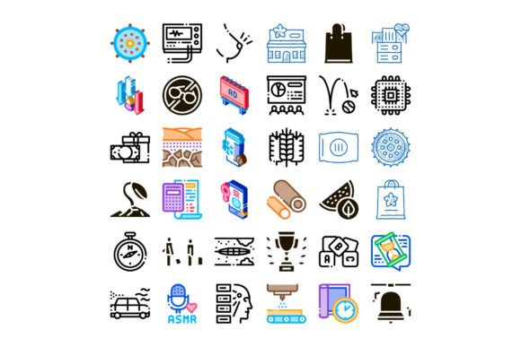 Diverse Collection of Line Stroke Icon D: A Practical Toolkit for Modern Visual Communication