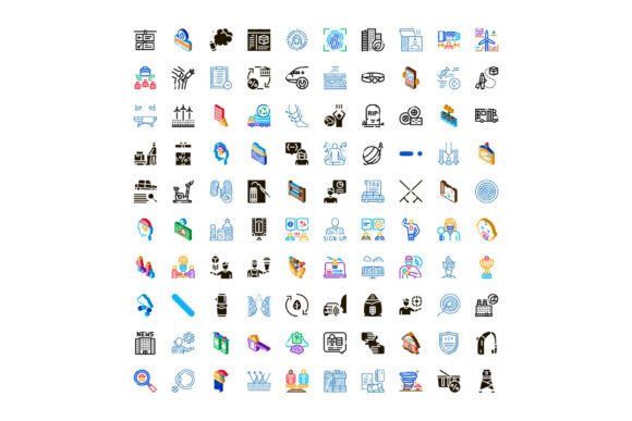 Diverse Collection of Vector Flat Style