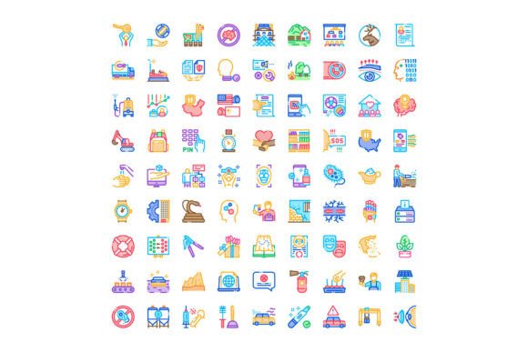 Diverse Modern Line Icons Collection Rep: A Practical Toolkit for Visual Clarity
