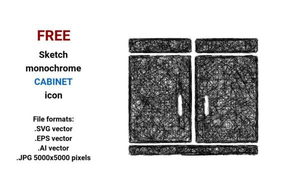 FREE Sketch Cabinet Icon