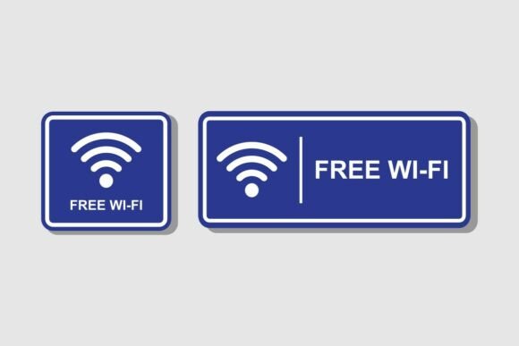 Free Wi-Fi Signage Set Stickers Label: A Practical Resource for Clear Public Connectivity Communication